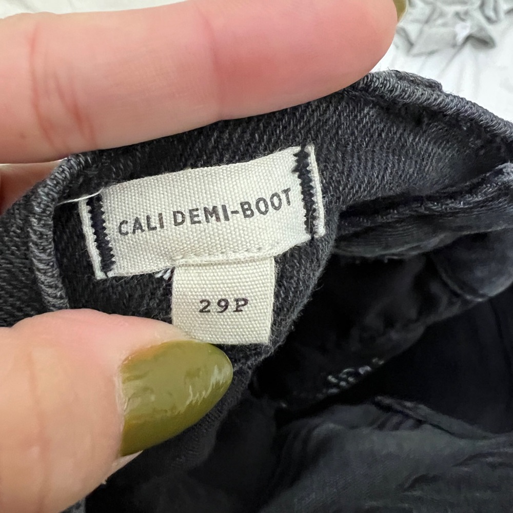 Madewell Cali Demi Boot Petite Black